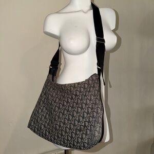 VTG Y2K Dior Tan Monogram Shoulder Bag